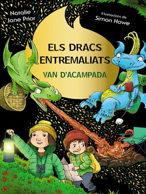 cover image of Els dracs entremaliats van d'acampada